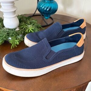 Dr. Scholl's Navy Slip-On Sneakers
